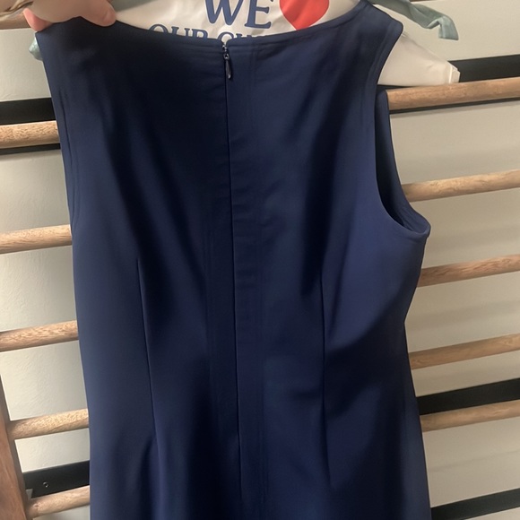 Theory lighter navy blue suiting dress - Picture 5 of 5